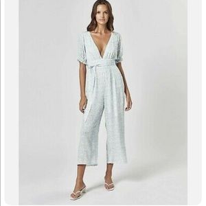 Charlie Holiday Rowan Wideleg Midi Jumpsuit